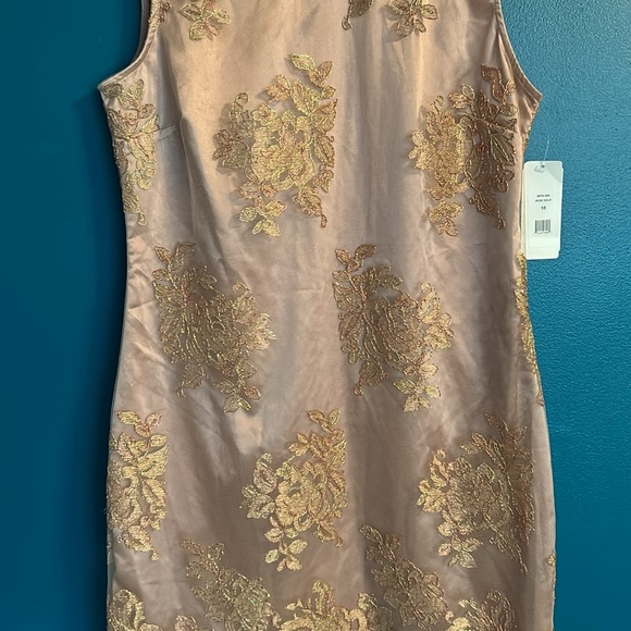 Boston Proper Rose Gold Dress - Picture 8 of 16